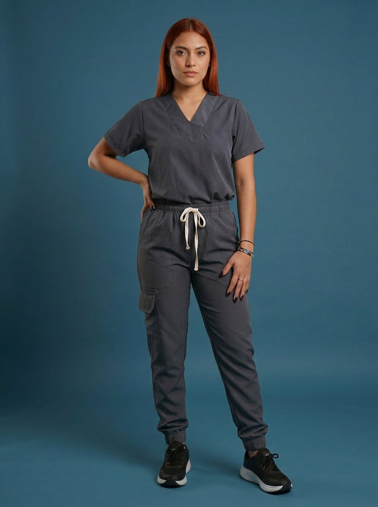 Uniforme jogger en stretch Mujer
